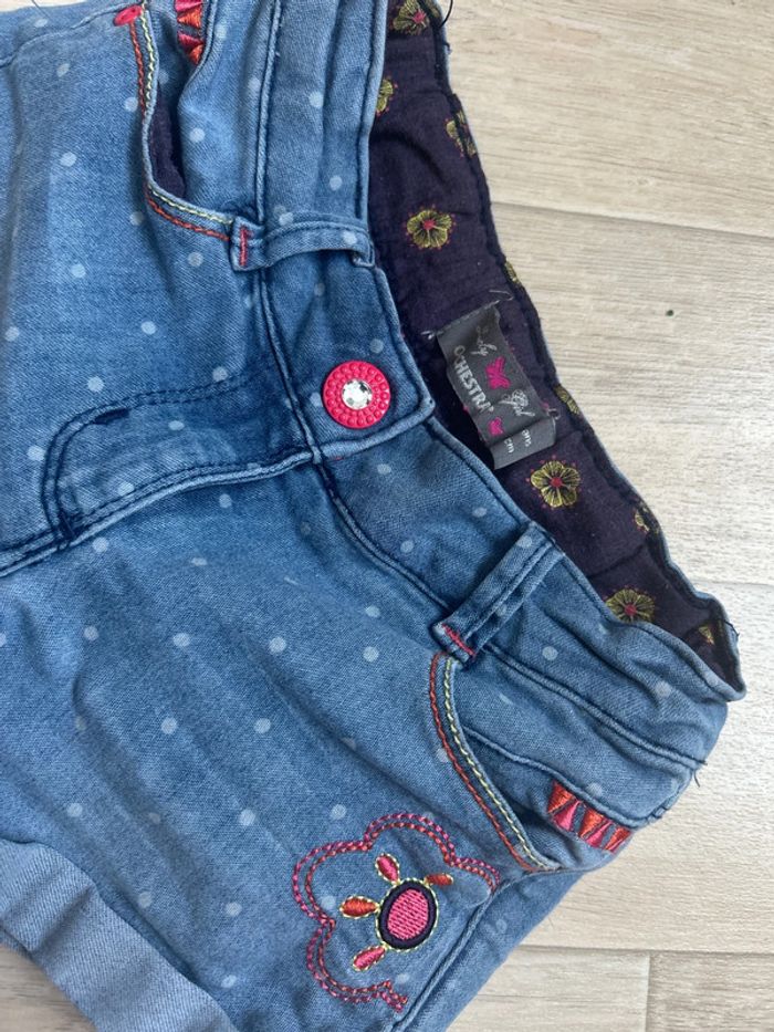 Short en jean fille - photo numéro 2