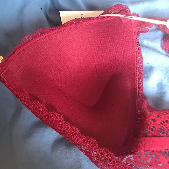 Soutien gorge neuf avec étiquette bordeaux taille M - photo numéro 8