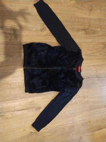 gilet avec fausse fourrure devant 8 ans tissaia