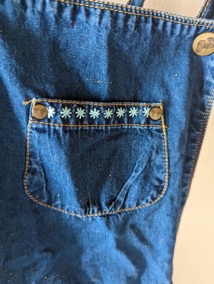 Robe en jean mouchetée - photo numéro 4