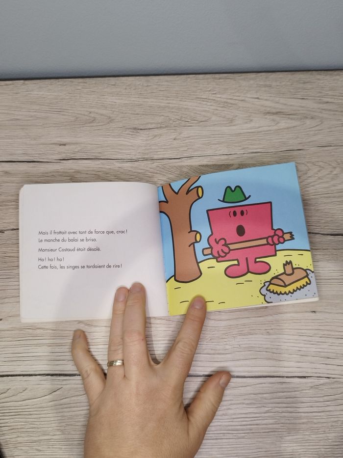 Livre Monsieur Madame au boulot M. Costaud - photo numéro 4