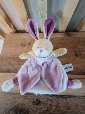 Lapin baby nat lila blanc baby nat