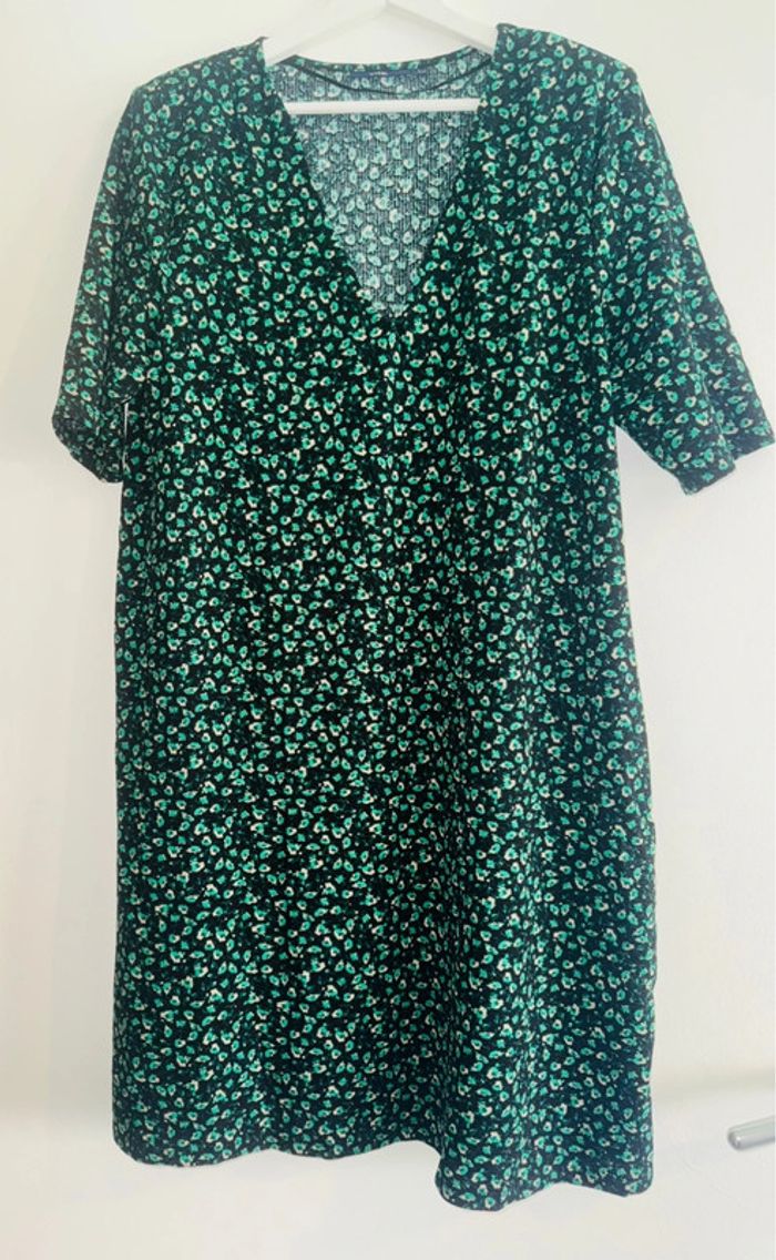 Robe verte Kiabi
