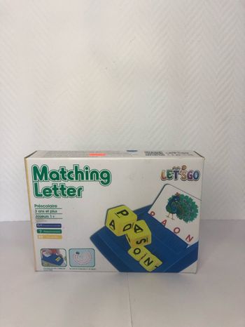 Jeu d’écriture Matching letter