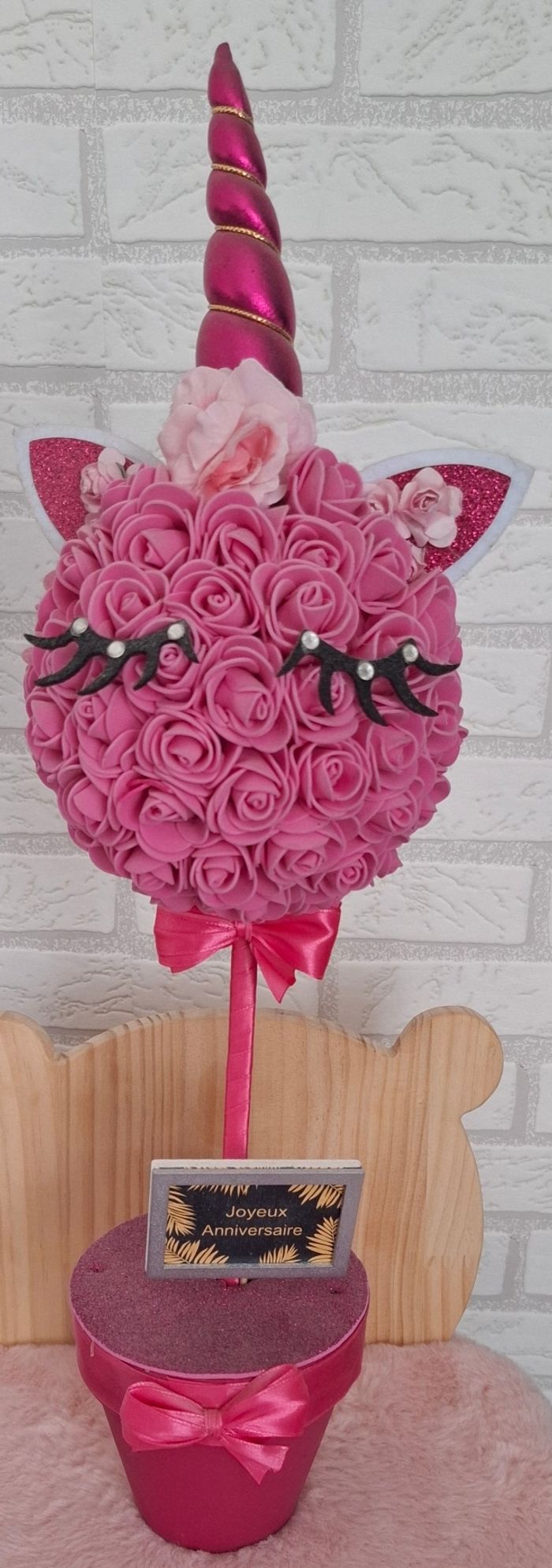 Deco fleurs licorne