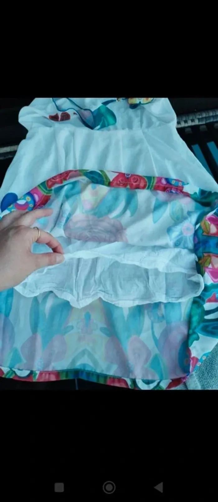 🌼 Robe 101 Idées – Taille 38 M – Imprimé fleuri coloré parfaite pour l’été🌈 - photo numéro 5