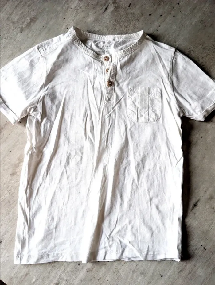 Lot de deux tee shirts chemises - photo numéro 2