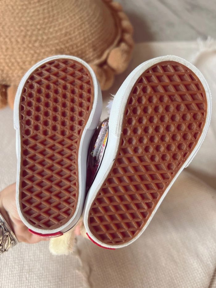 Baskets vans petit lama peluche multicolore 19 - photo numéro 4