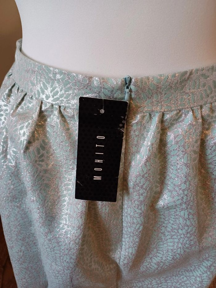 Jupe pailletée à motifs neuve Mohito taille M/L 38/40 - photo numéro 5