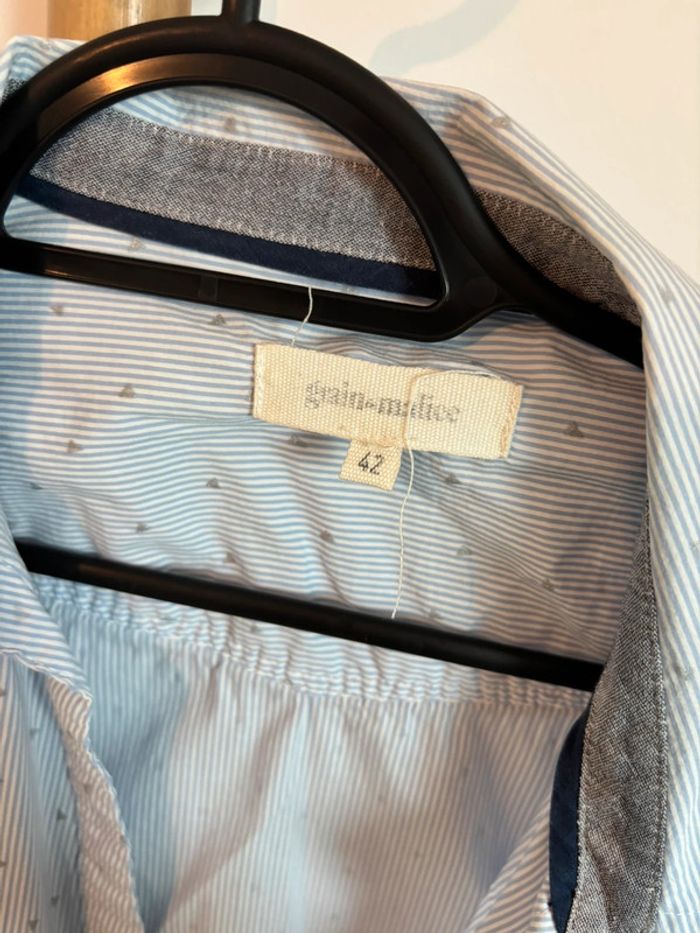 Chemise bleu clair - photo numéro 3