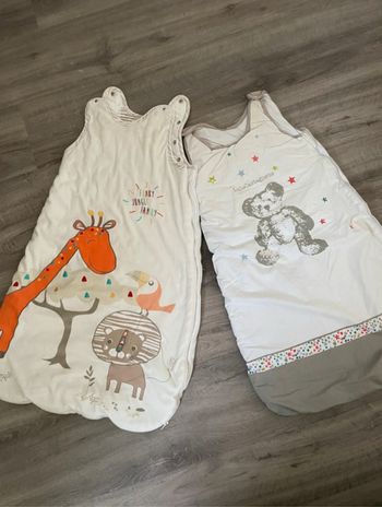 Lot 2 gigoteuses / turbulettes Hiver