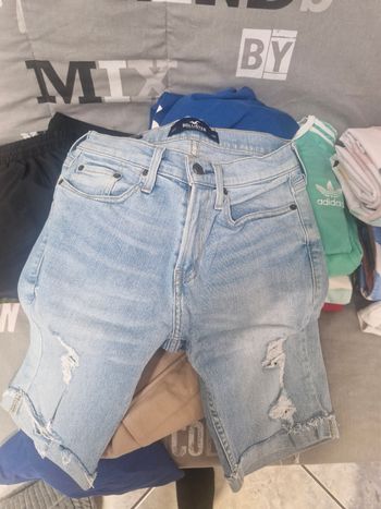 Short en jeans hollister 
