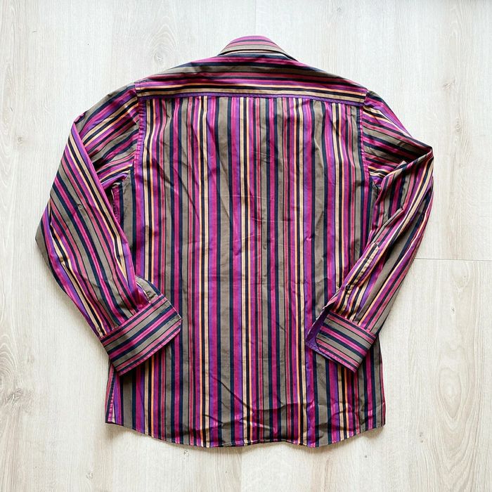Devred Slim Fit Chemise à Rayures Homme Exclusive Vintage Collection Chic Parisian Style (Taille M) - photo numéro 7