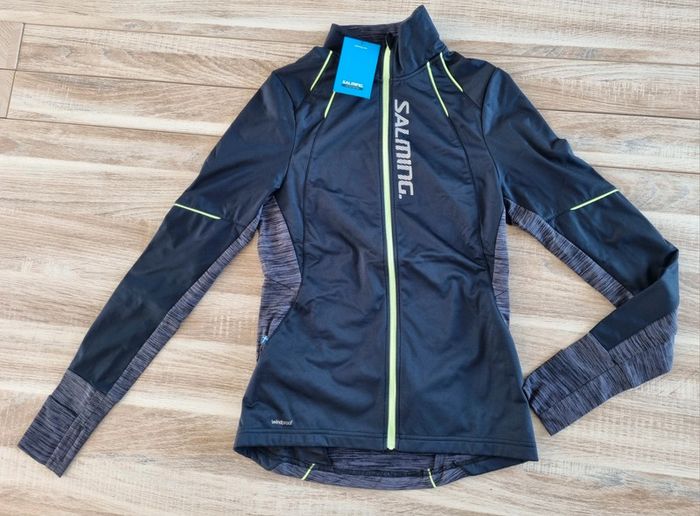Salming thermal wind jacket veste running sport taille XS