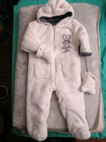 *Combinaison chaude hiver - 12 mois