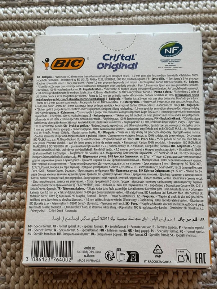 Lot stylos BIC - neuf - photo numéro 2