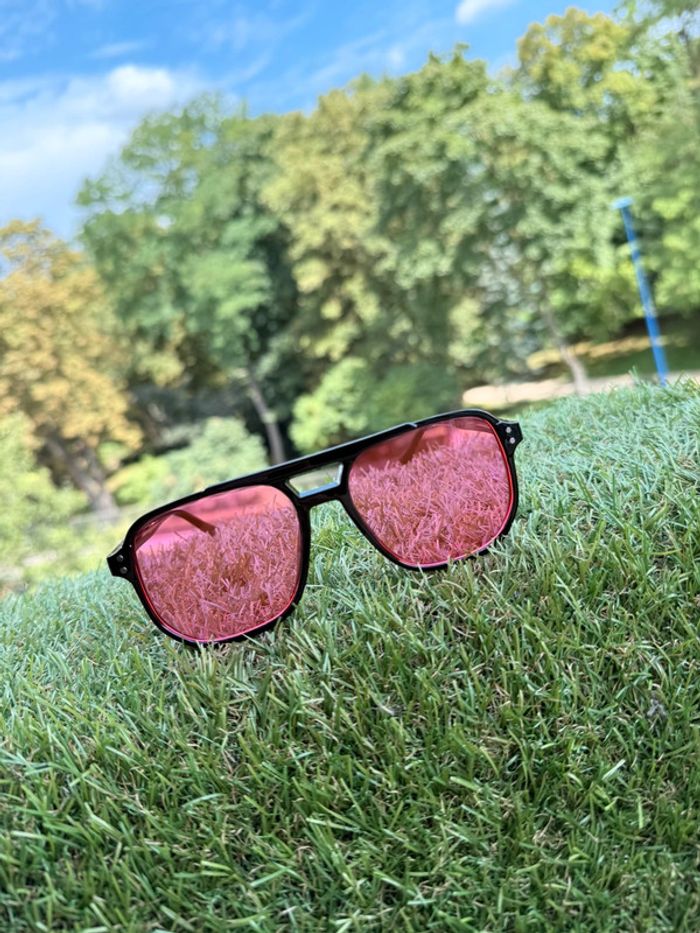Lunette vintage solaire - photo numéro 3
