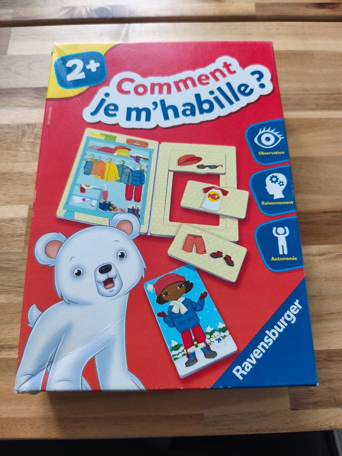 Jeu Comment je m'habille ? : Ravensburger