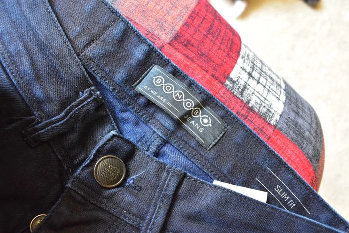 jeans brut bleu foncé - photo numéro 2