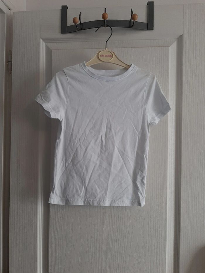 Lot de 2 t-shirts blancs Kiabi - photo numéro 4