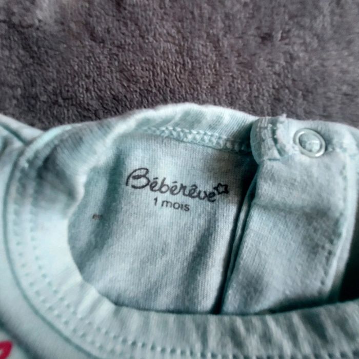 Lot 2 pyjamas bébérêve 1 mois - photo numéro 8