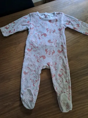 Pyjama velours Minnie disney 23mois