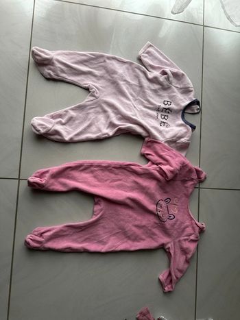 Lot de 2 pyjama hiver 12 mois
