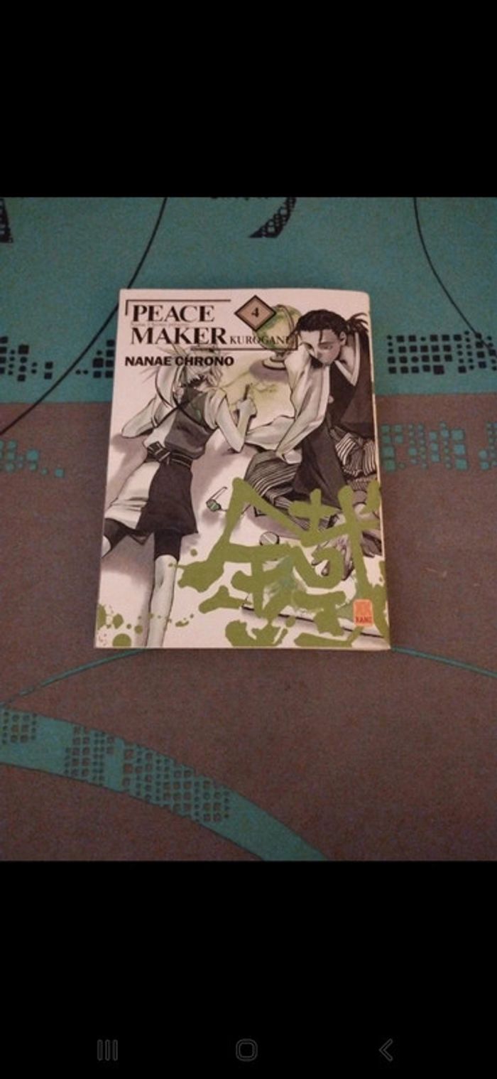 Manga peace maker kurugane tome 4