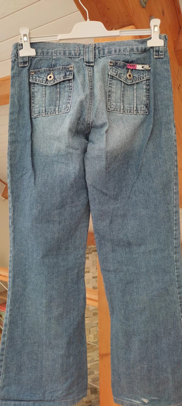 Jean pantalon  Roxy bas évasé 38 - photo numéro 3