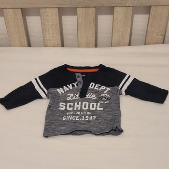 Tee shirt manches longues 3 mois