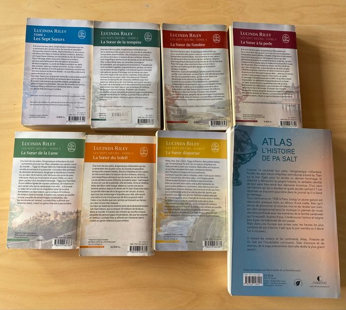 Les 7 sœurs. Collection complète de 8 livres - photo numéro 2