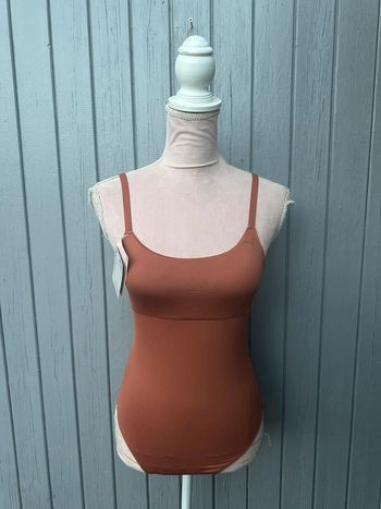 Maillot de bain une pièce marron puma