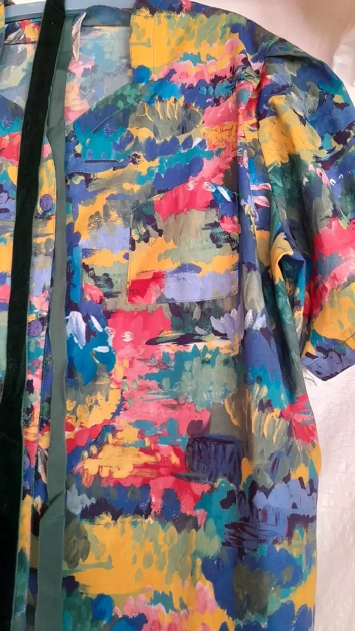 Robe vintage multicolore T48 - photo numéro 3