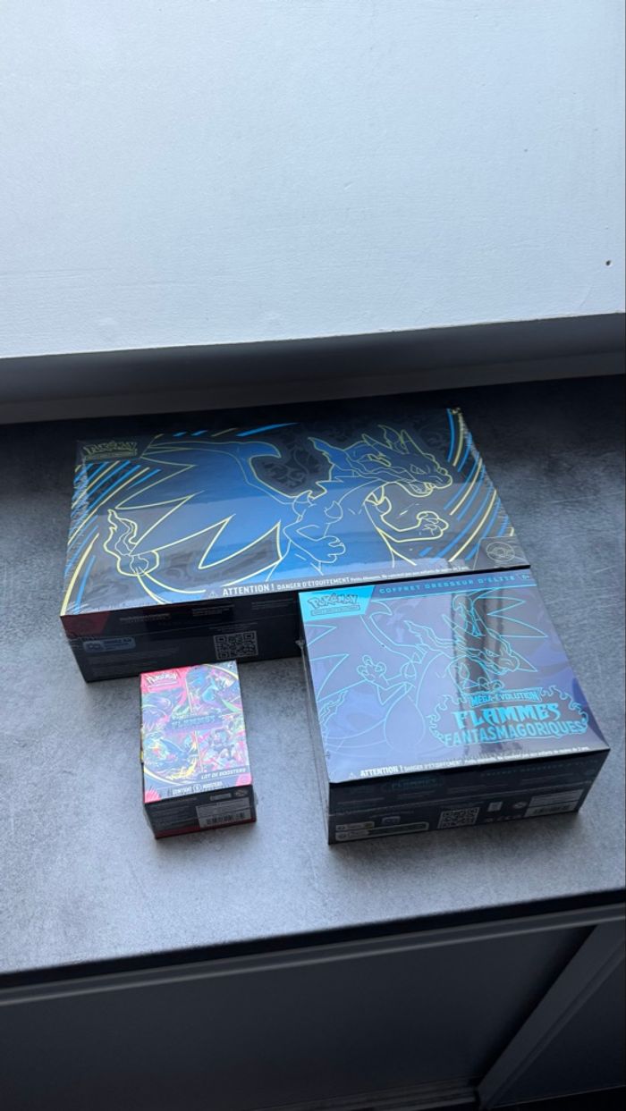 Pokemon Lot Flammes Fantasmagoriques