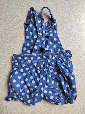 Salopette short 6 mois