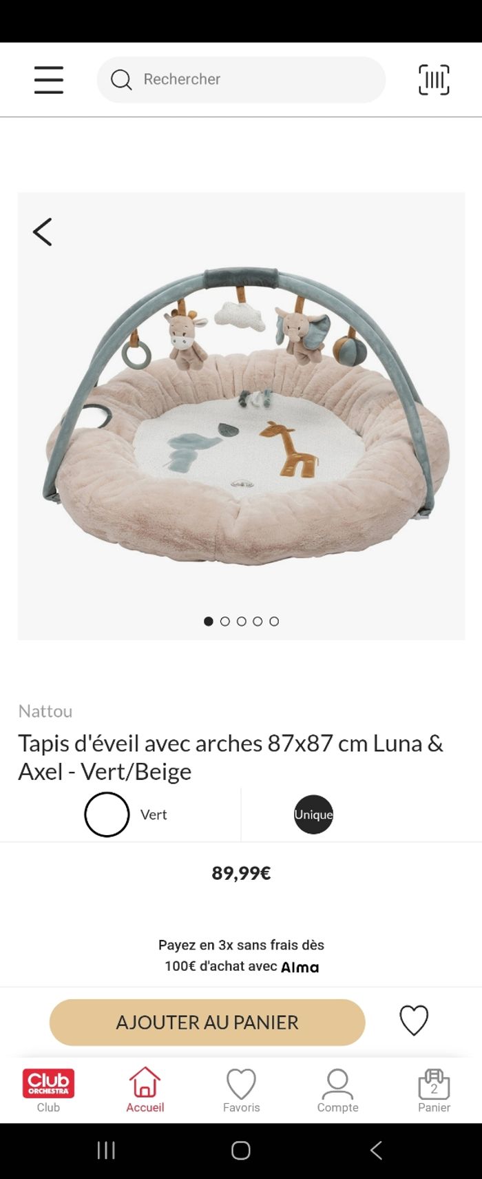 Tapis d éveil - photo numéro 3