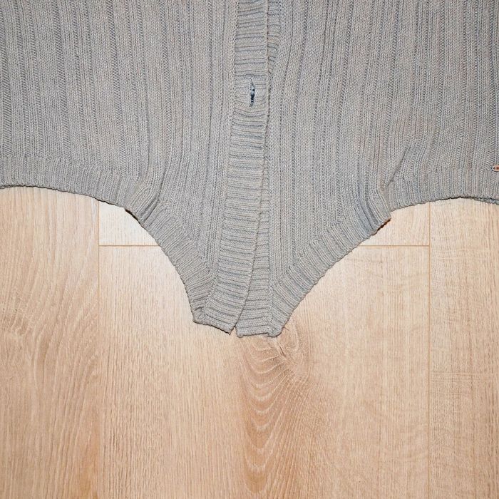 Hollister California Gilet Crop Top Femme Gris Taupe (Taille M) - photo numéro 3