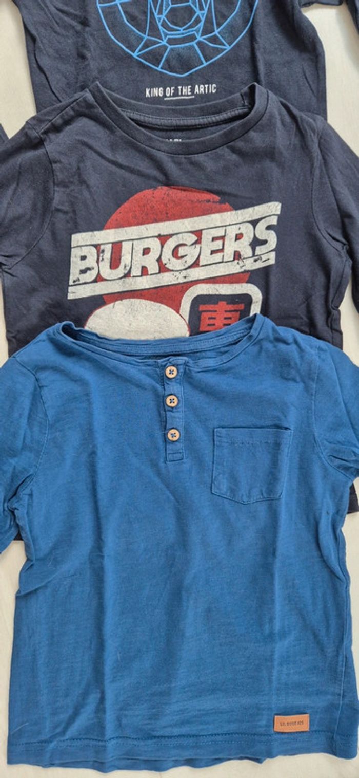 Lot de 5 t-shirts manches longues 6 ans - photo numéro 2