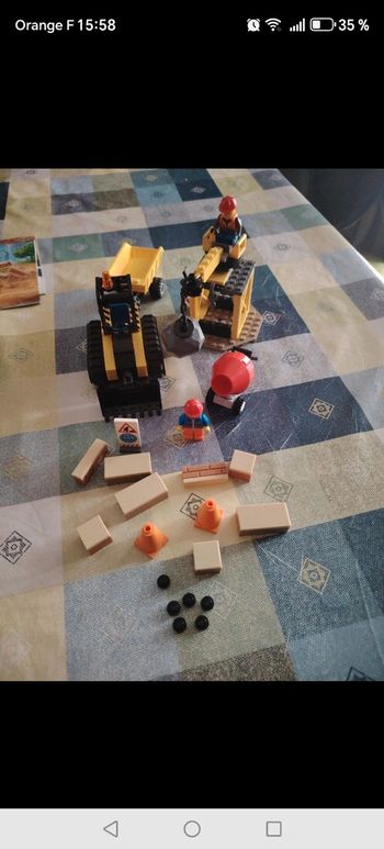 Lego City 60252 Le chantier de démolition 