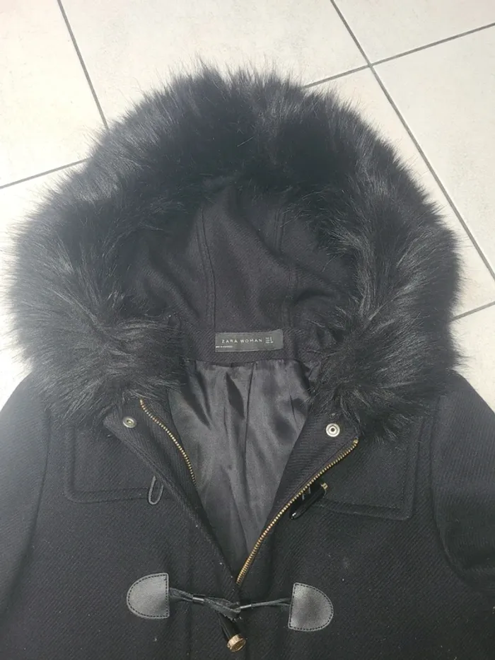 Manteau en laine Zara taille S - photo numéro 5