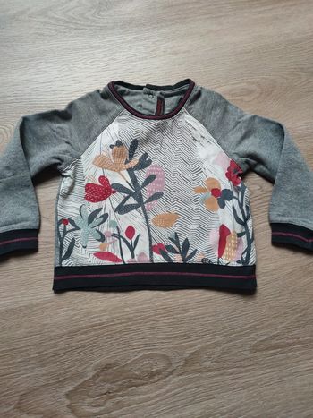 Sweat fille 2 ans