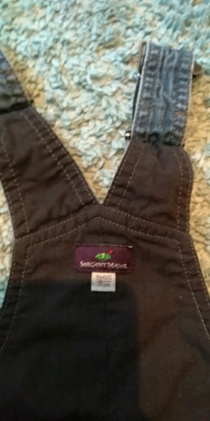 Magnifique salopette fourrée Sergent Major - photo numéro 3