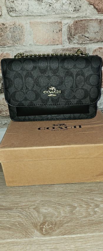 Sac coach  noir neuf 65e