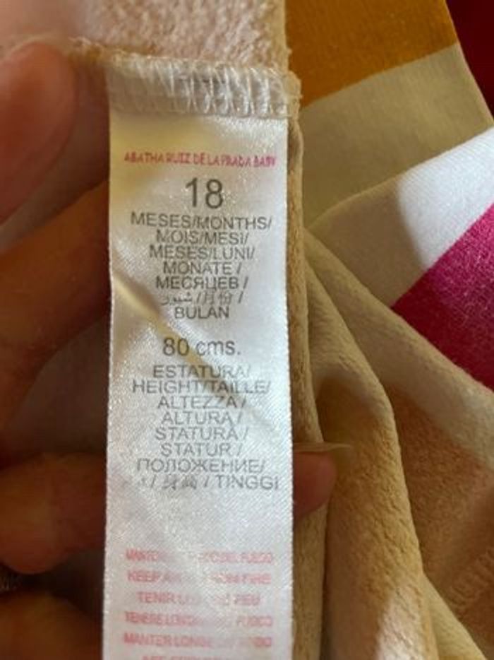 Ensemble robe et collant Agatha Ruiz de la Prada 18 mois - photo numéro 4