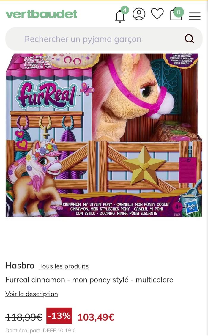 Poney furreal interactif - photo numéro 9
