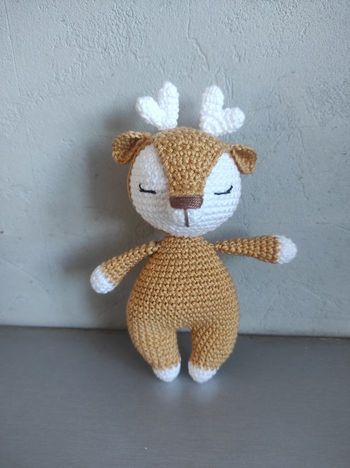 Amigurumi renne / biche  au crochet 