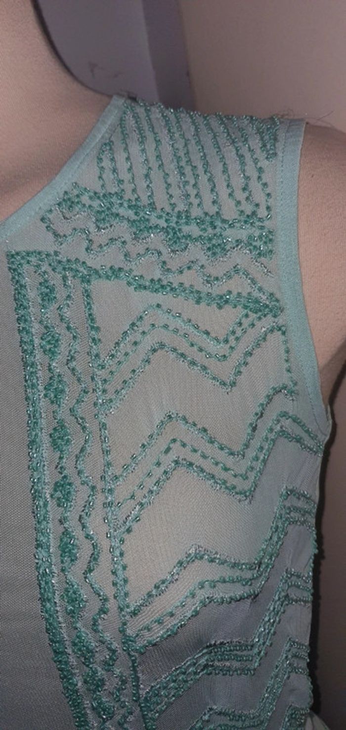 Body vert  perles neuf M/L - photo numéro 4