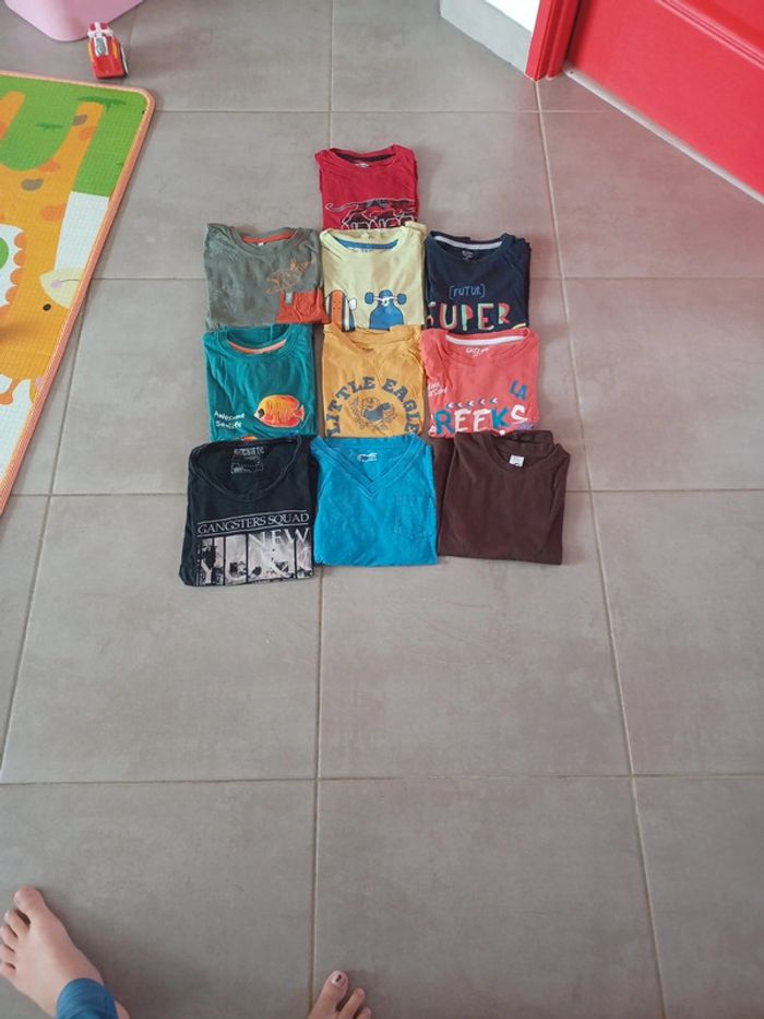 Lot de tee-shirts pour garçon - photo numéro 2