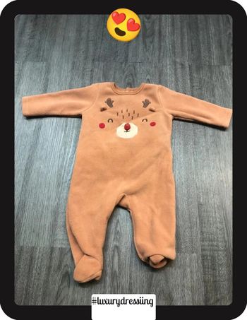 Surpyjama épais en polaire taille 6 mois neuf 🧸