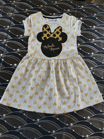 Robe d'hiver Minnie 6 ans neuve